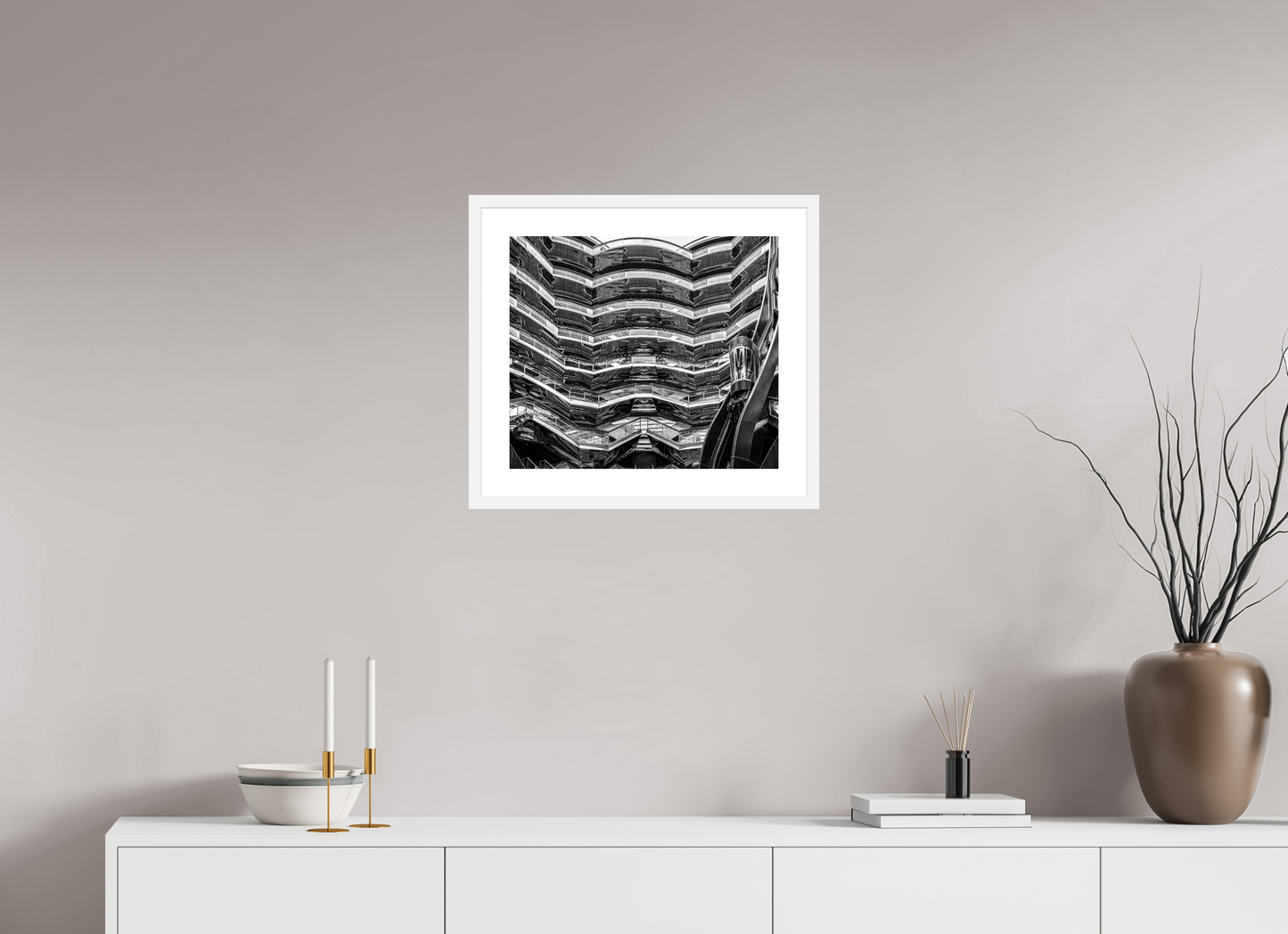 The Vessel (Black and White)