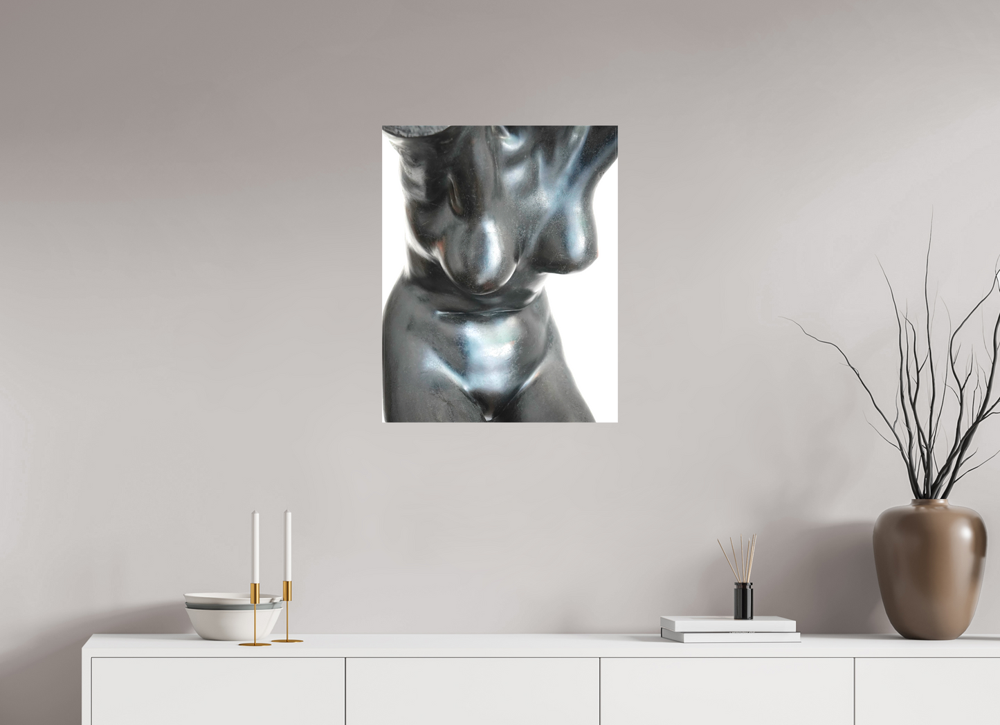 Frontal Woman's Torso