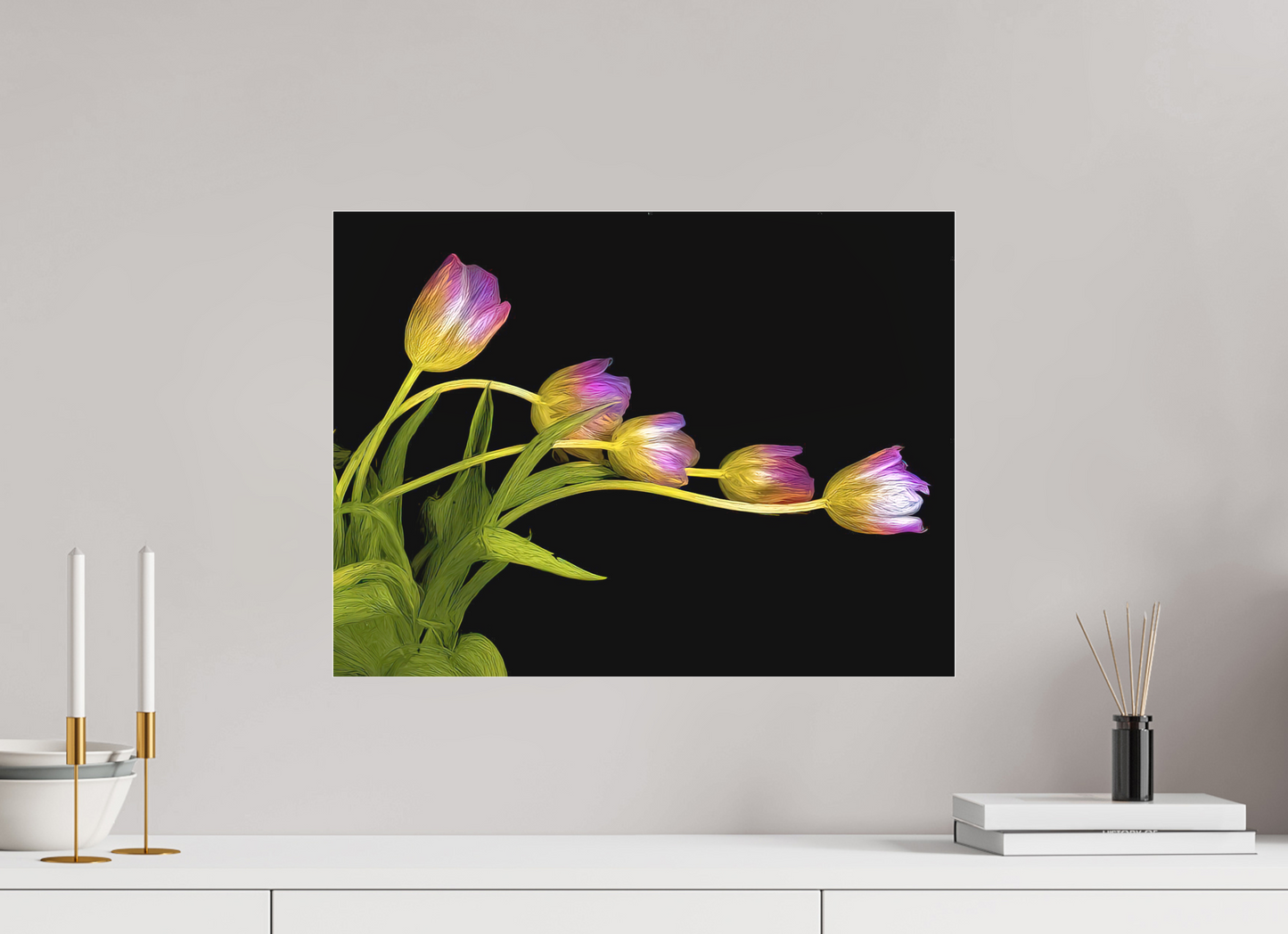Dancing Tulips