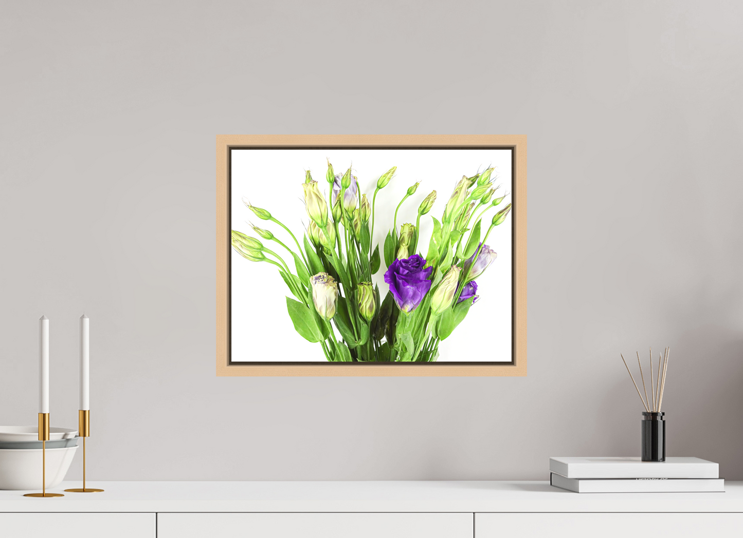Purple Beauties (White Background)