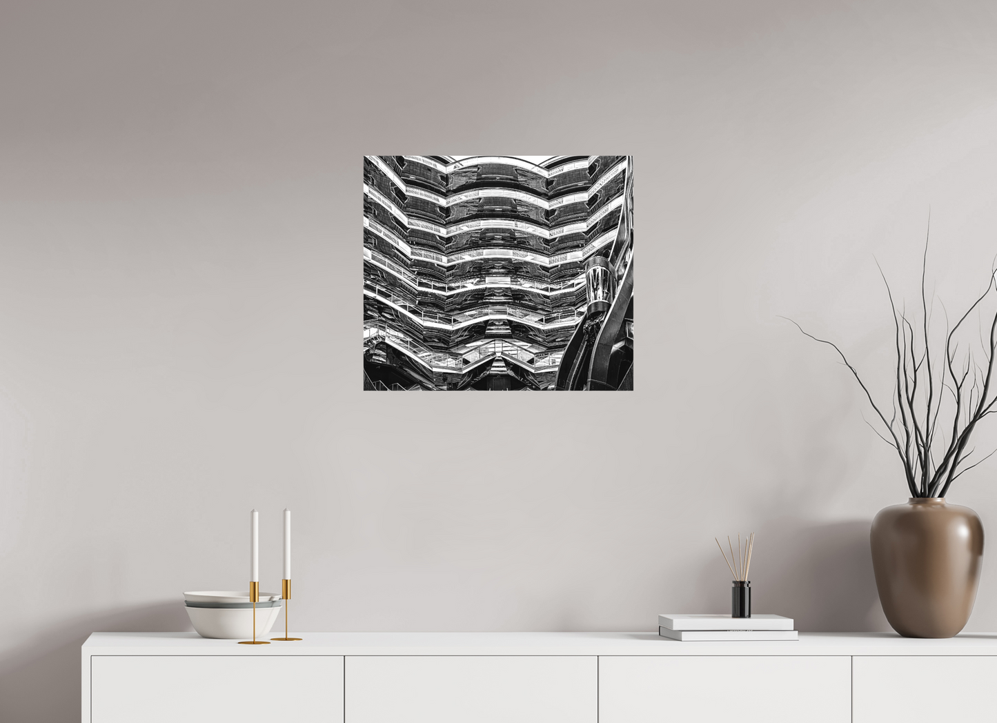 The Vessel (Black and White)