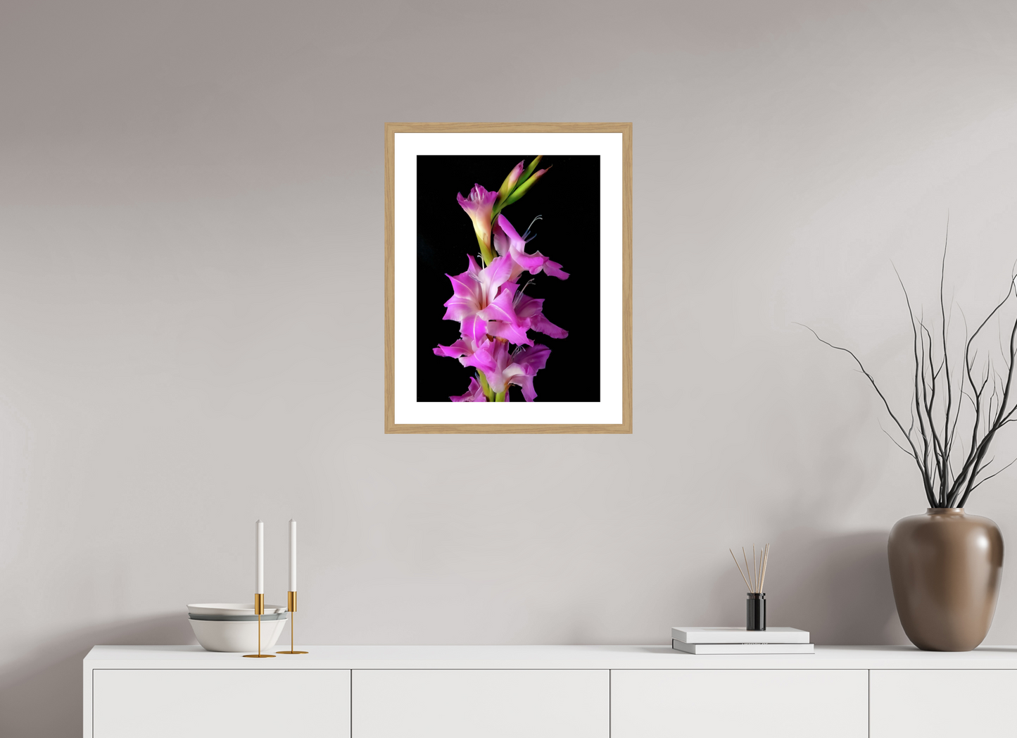 Standing Gladiolus