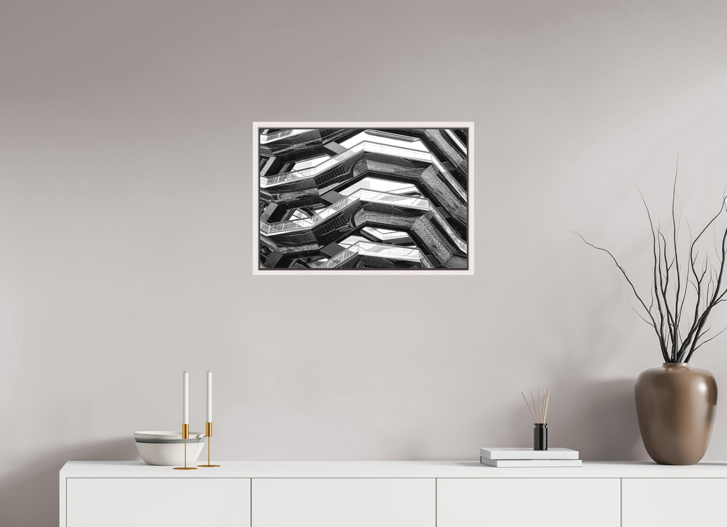 Vessel Detail (Black and White)