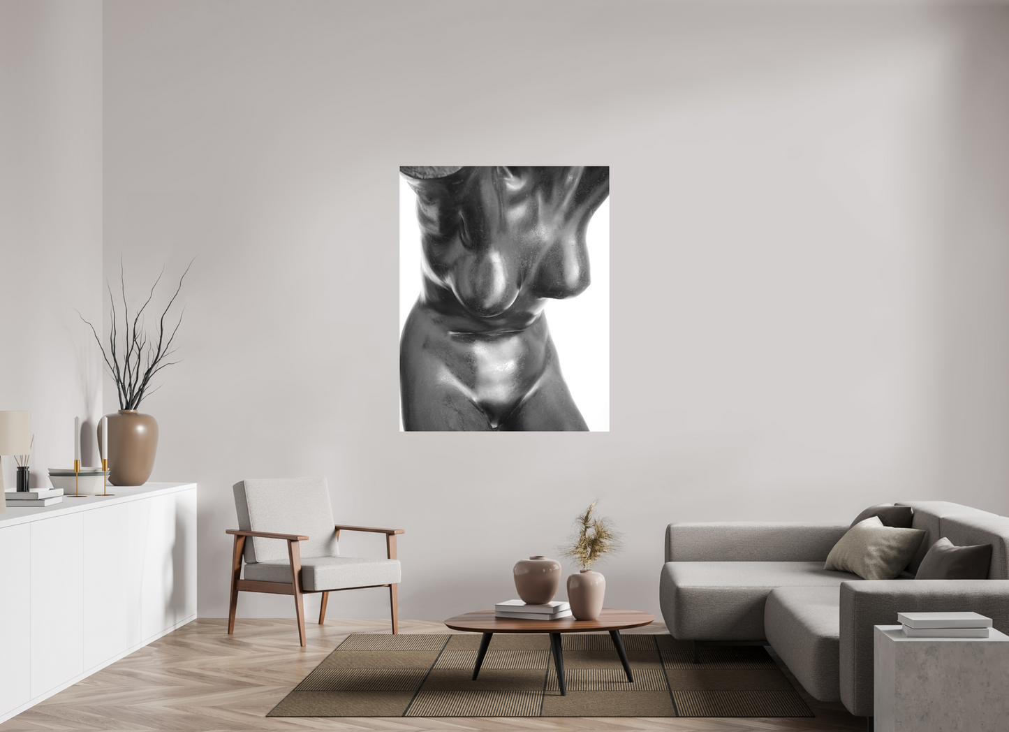 Frontal Woman's Torso