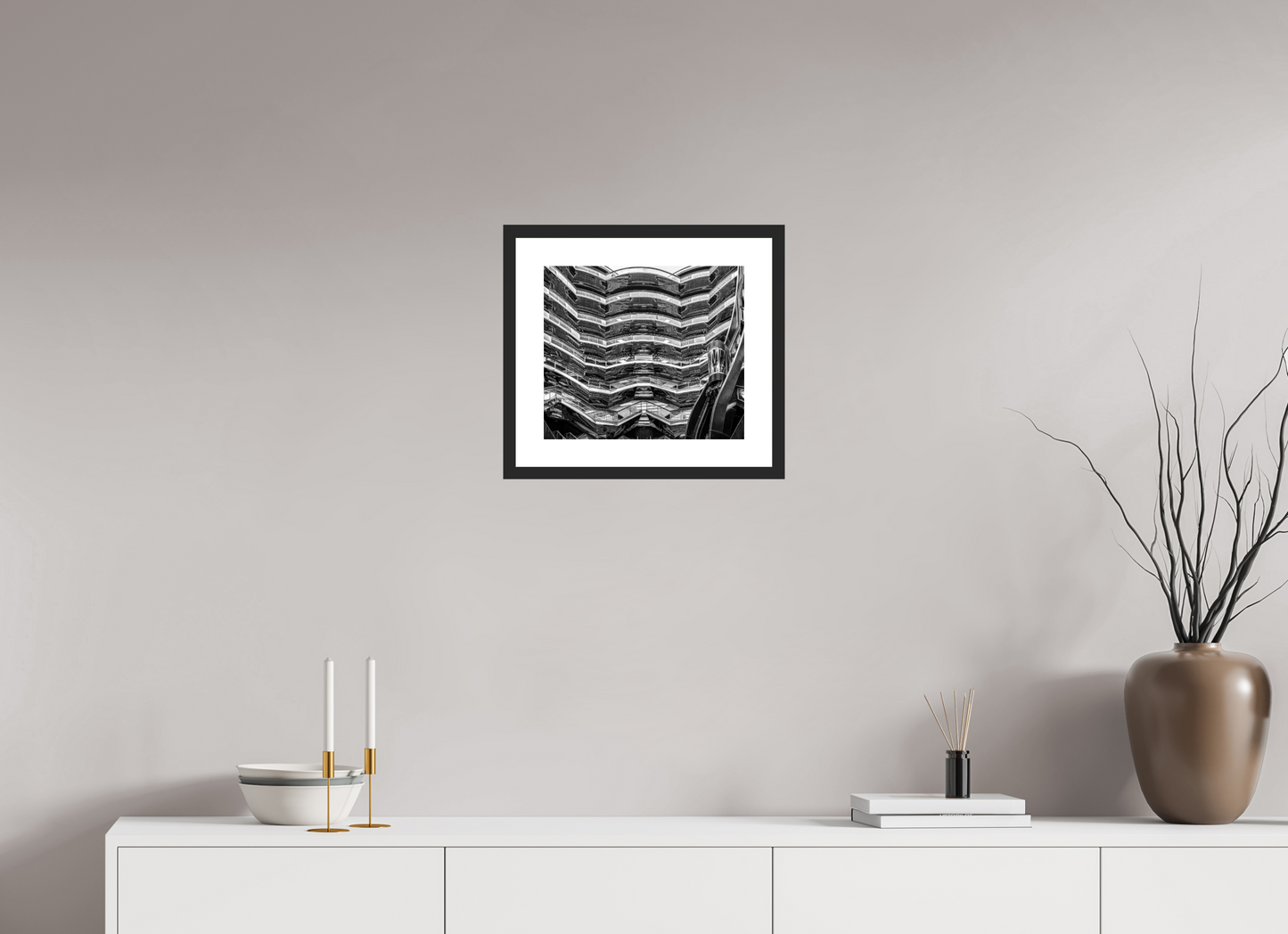 The Vessel (Black and White)
