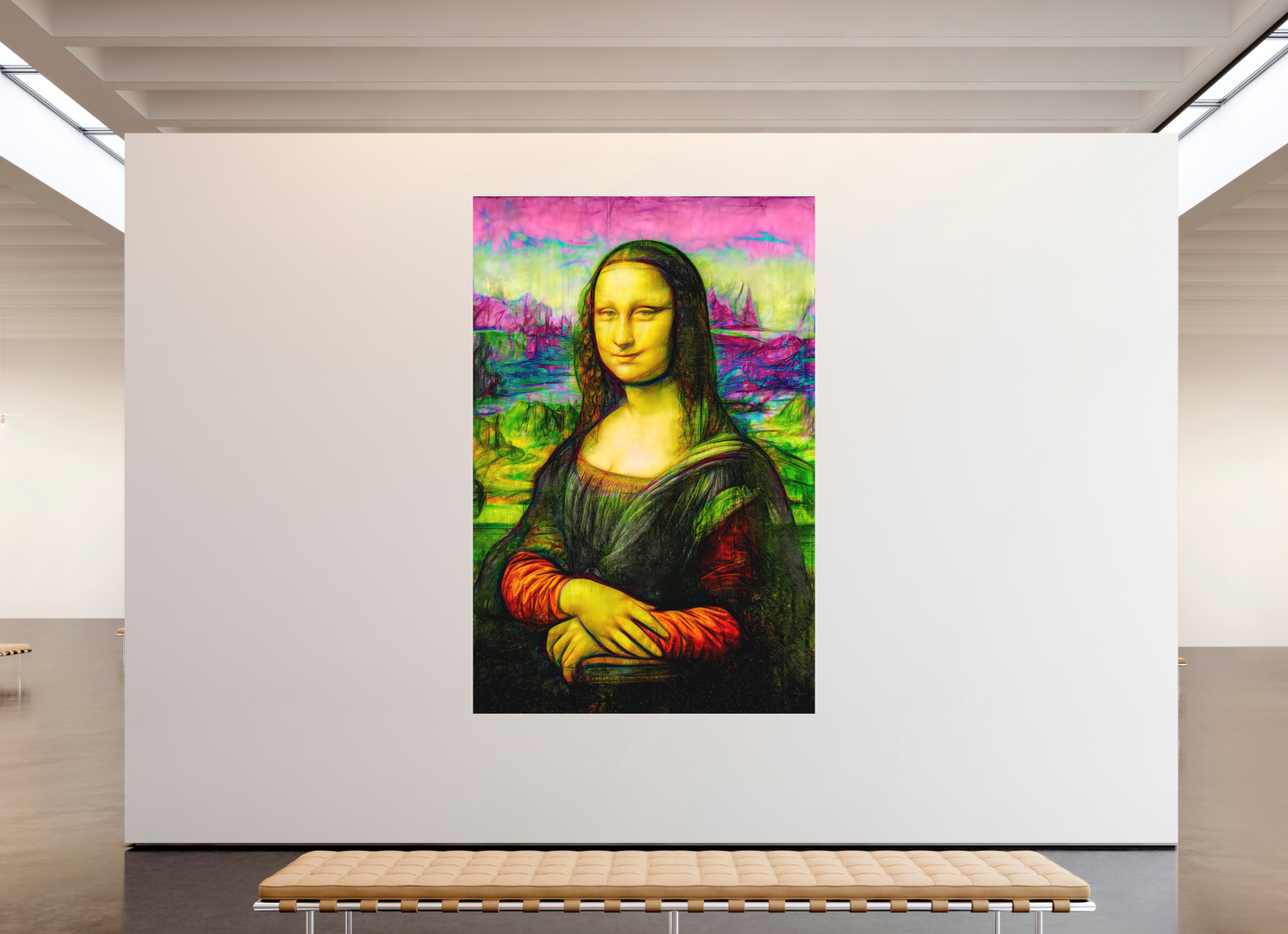 Panoramic Lady Monalisa