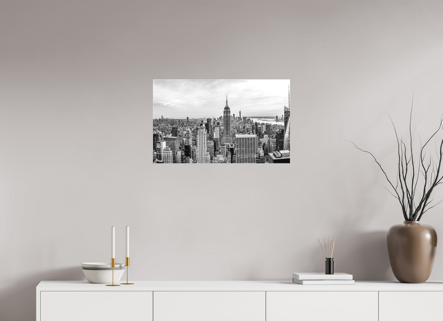 26.4 x 16″, On Woven Canvas New York New York