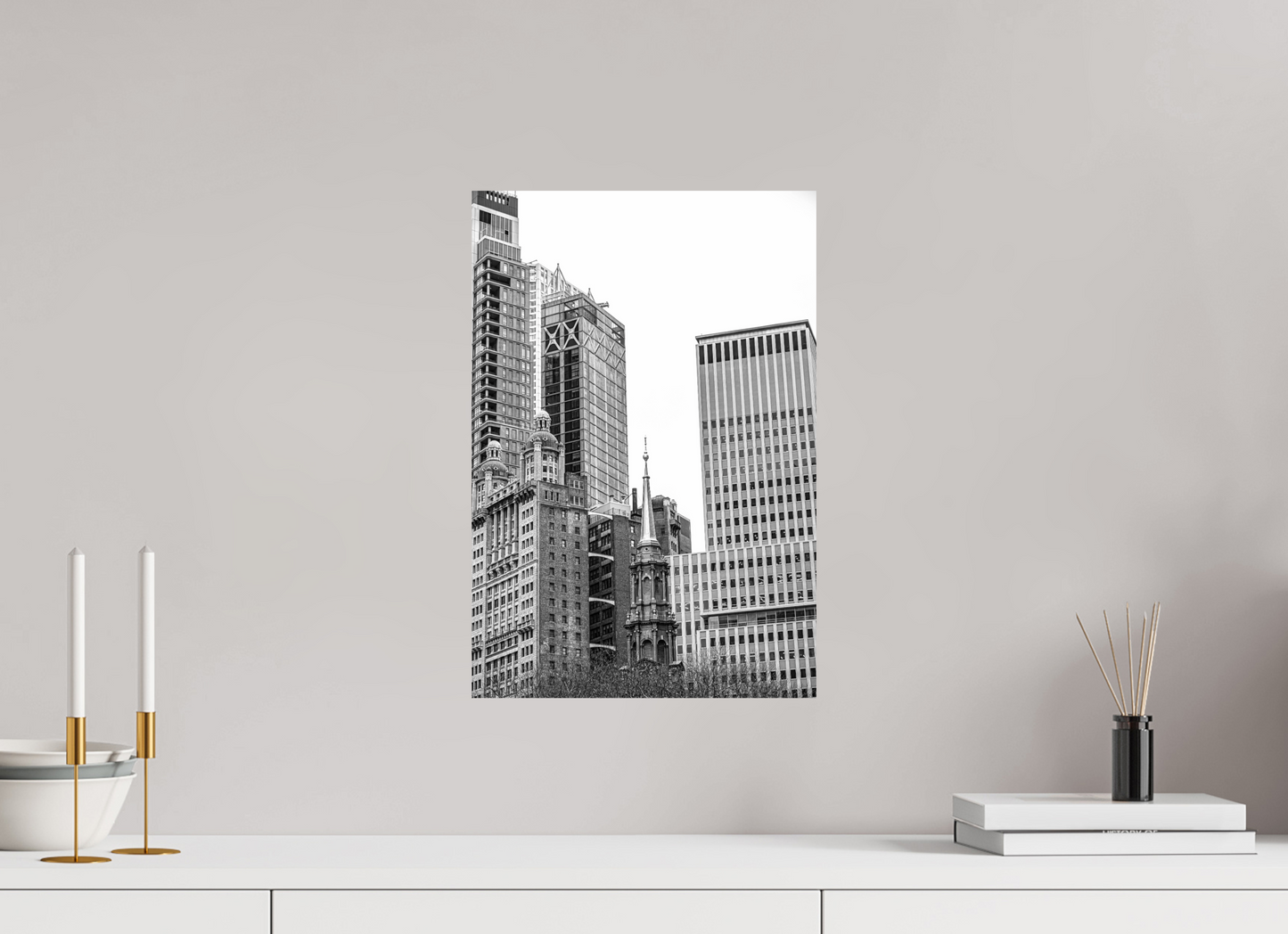 12 x 17.7″, Photo Print on Ilford Baryta Paper New York Architecture