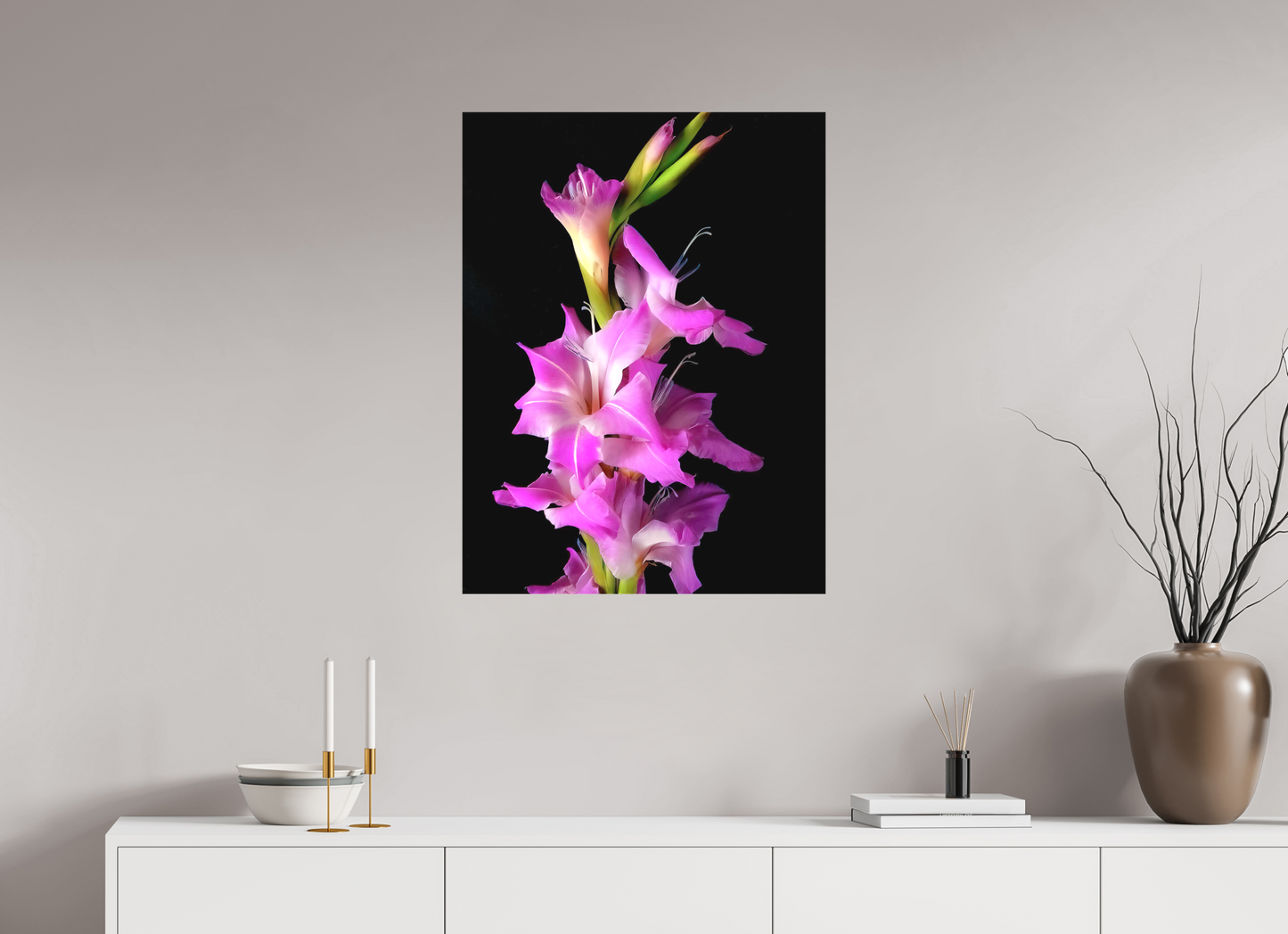 Standing Gladiolus