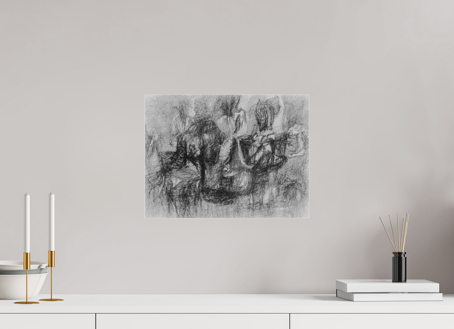 16 x 12″, Under Polished Acrylic Glass Twilight Zone