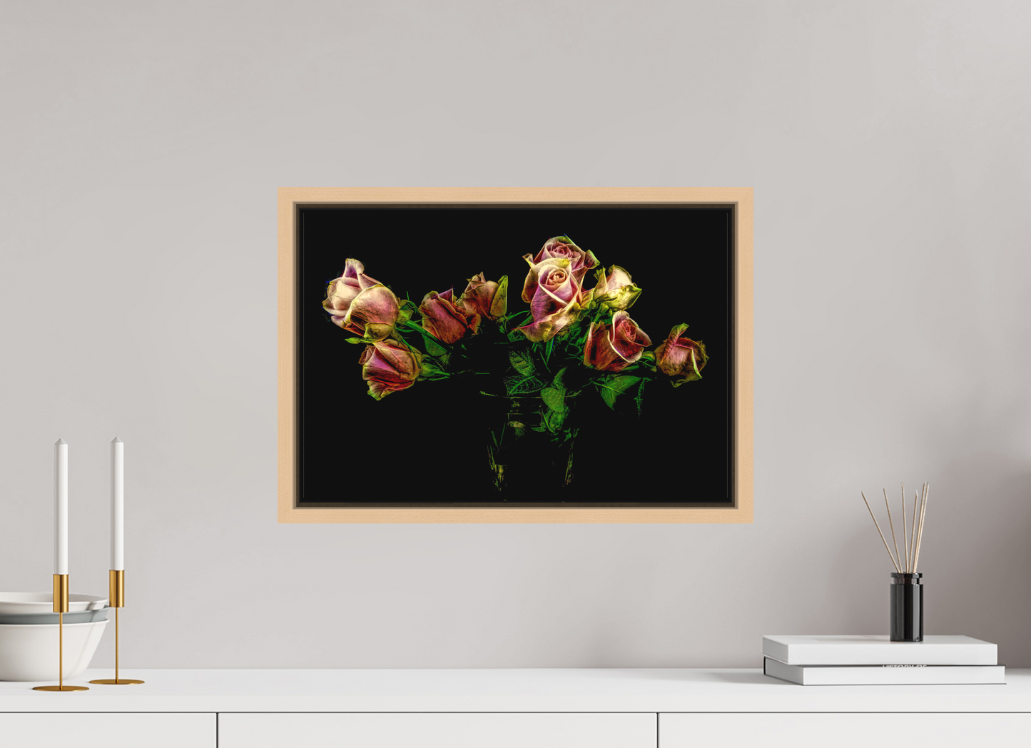Roses Lighten Our Lives