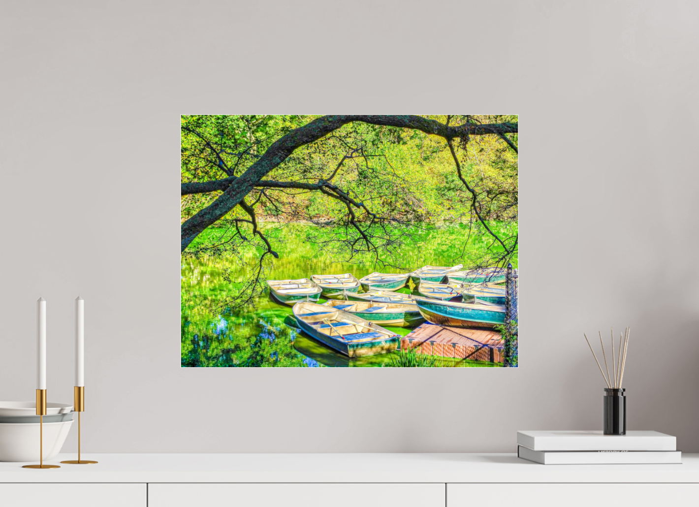Boats in Central Park