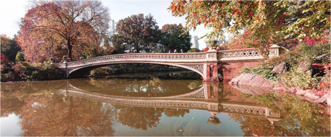 Panoramic Bow Bridge