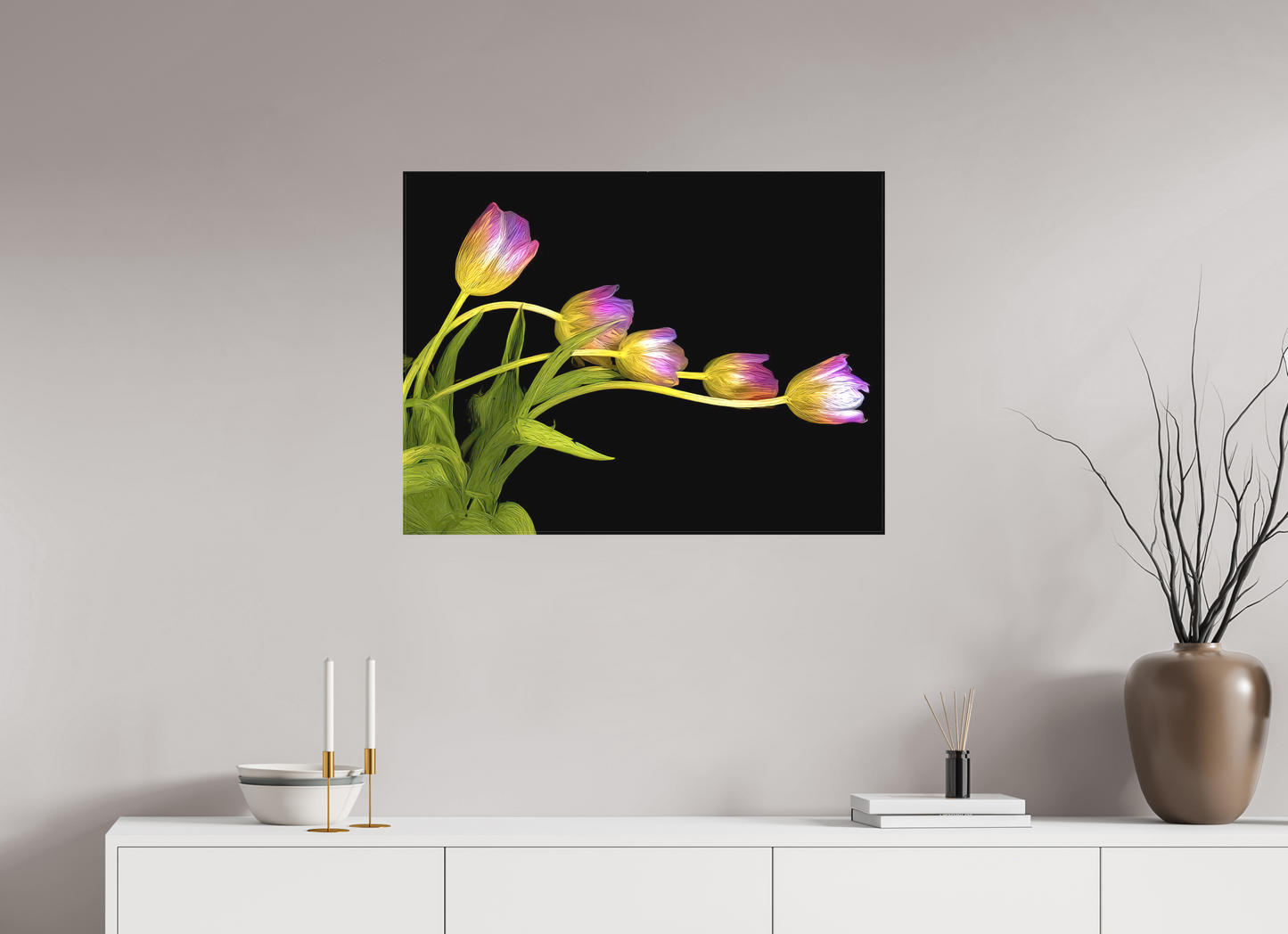 Dancing Tulips