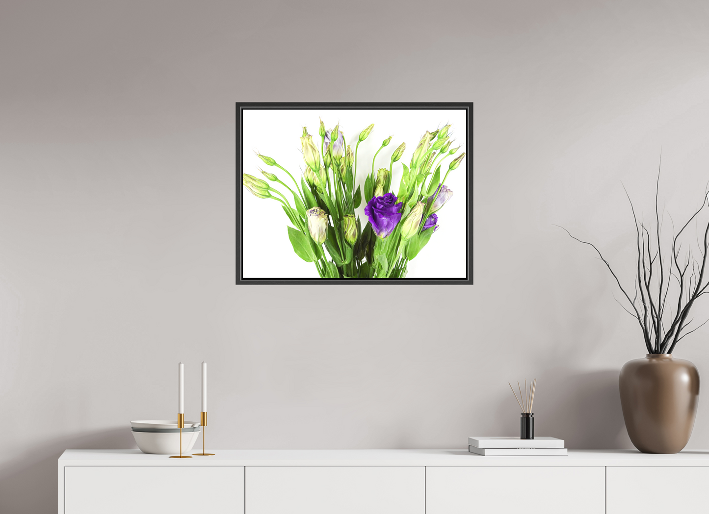 Purple Beauties (White Background)