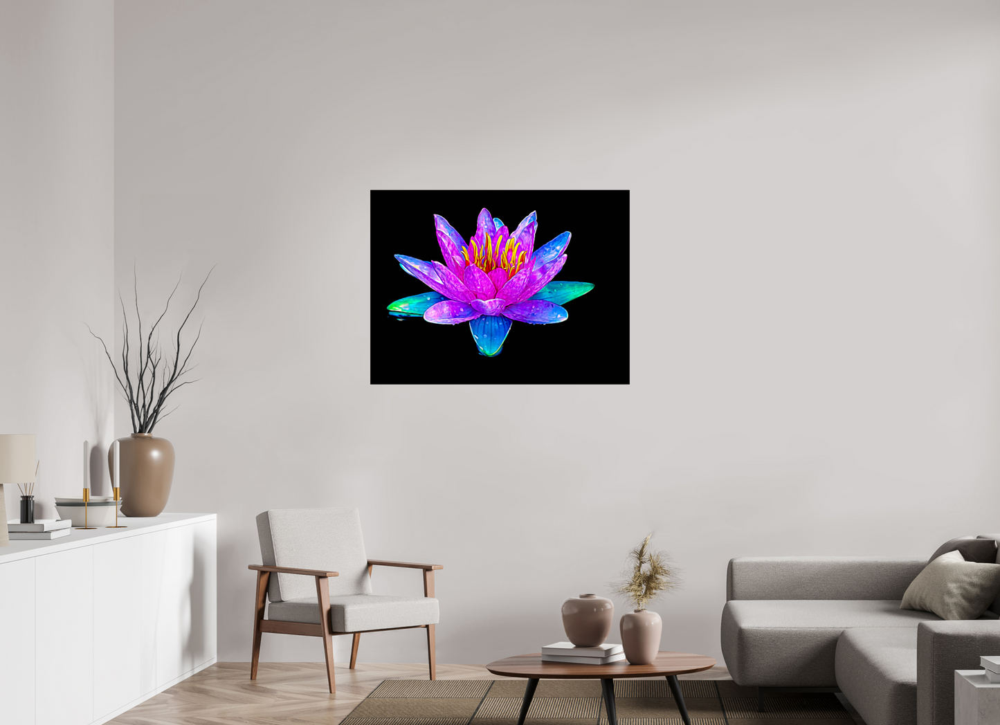 Fluorescent Flower