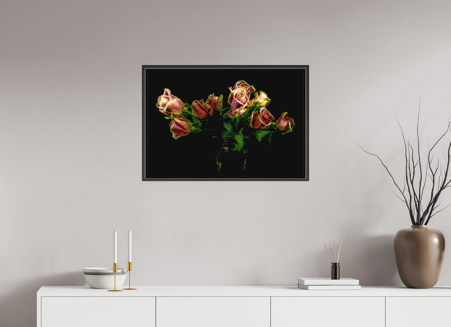 Roses Lighten Our Lives