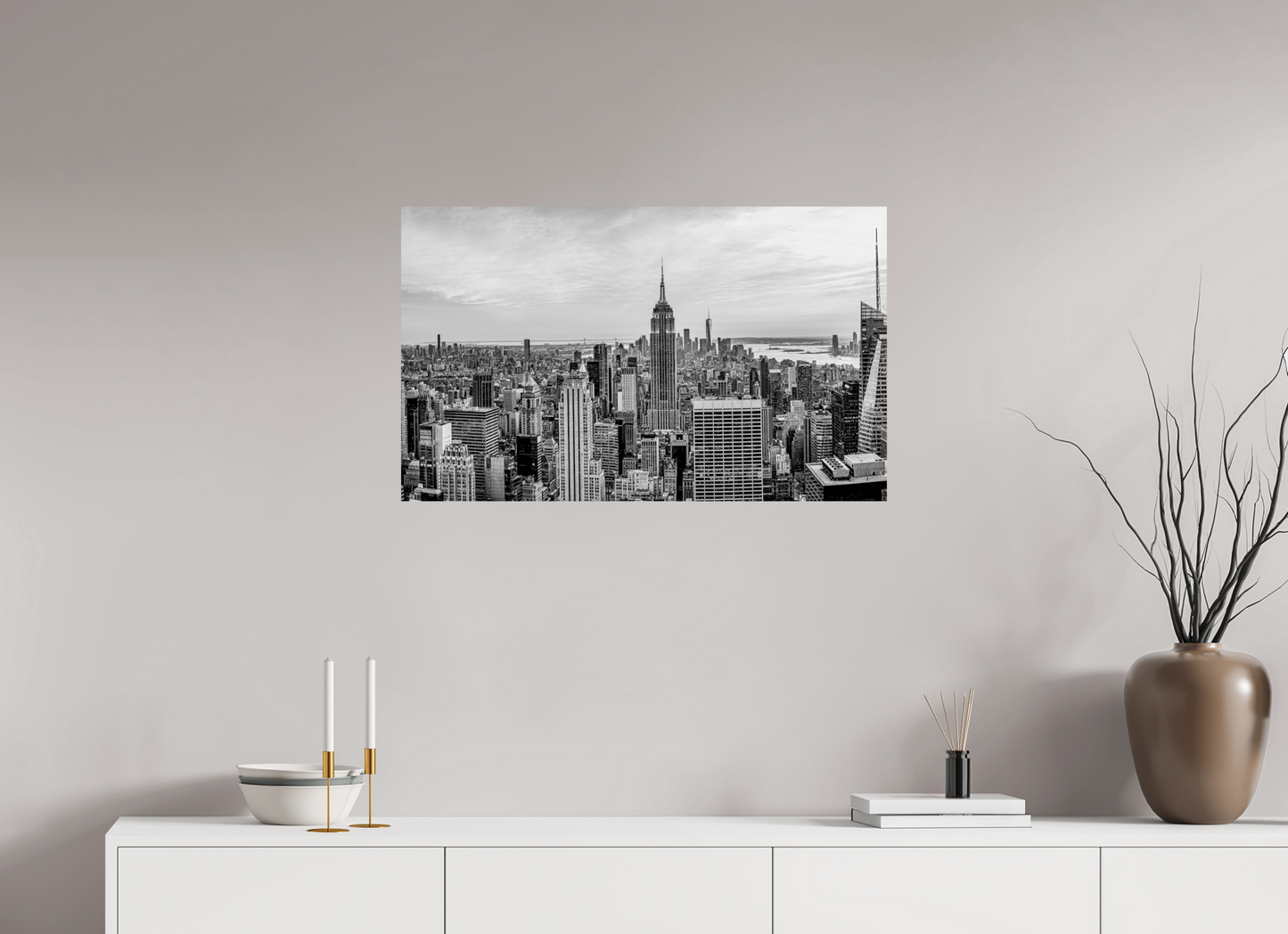 33 x 20″, Photo Print on Ilford Baryta Paper New York New York