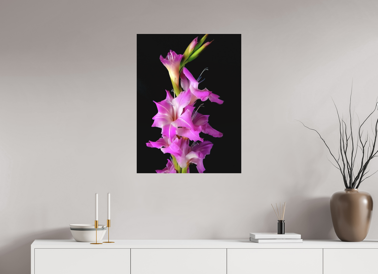 Standing Gladiolus