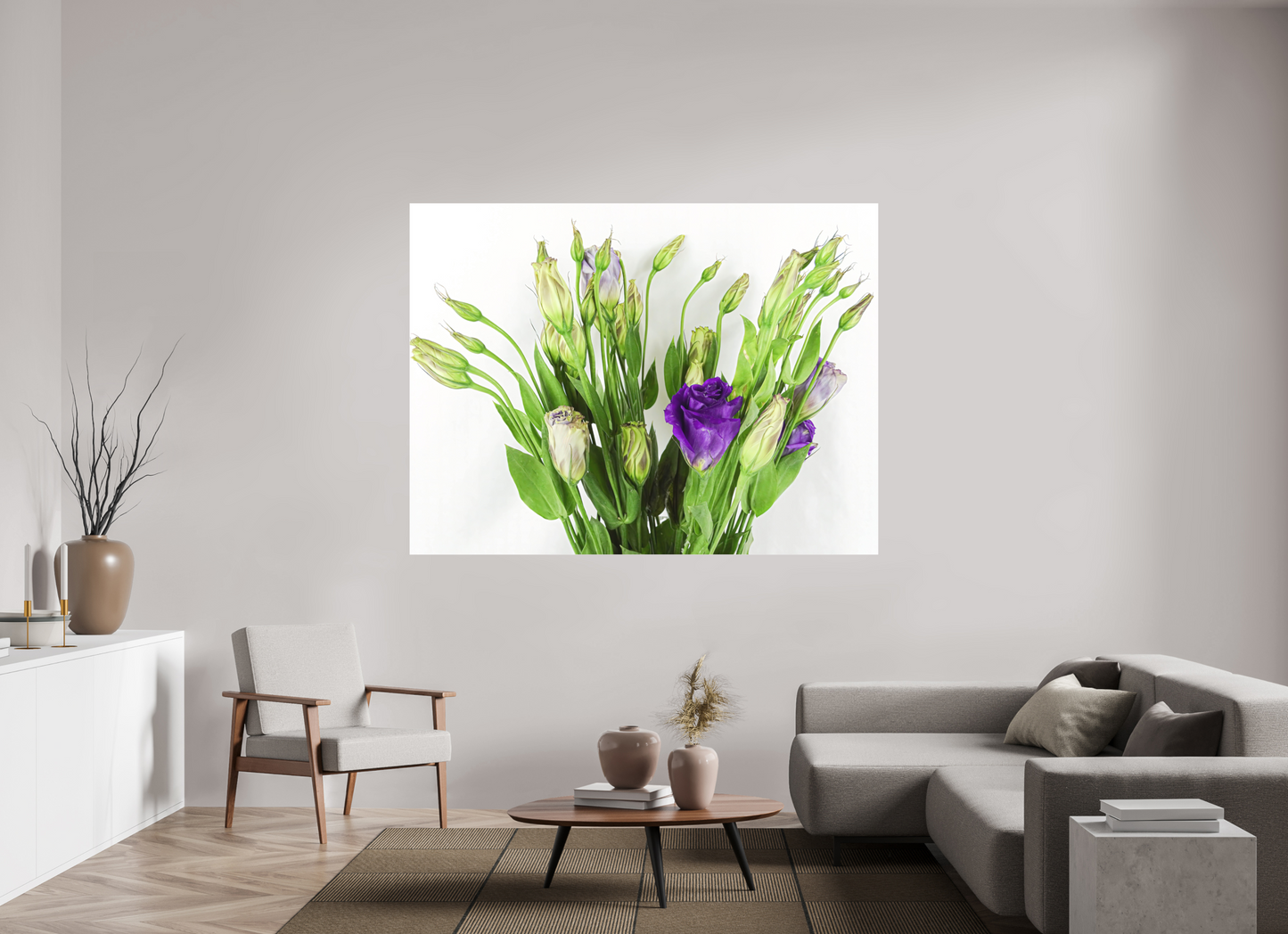 Purple Beauties (White Background)