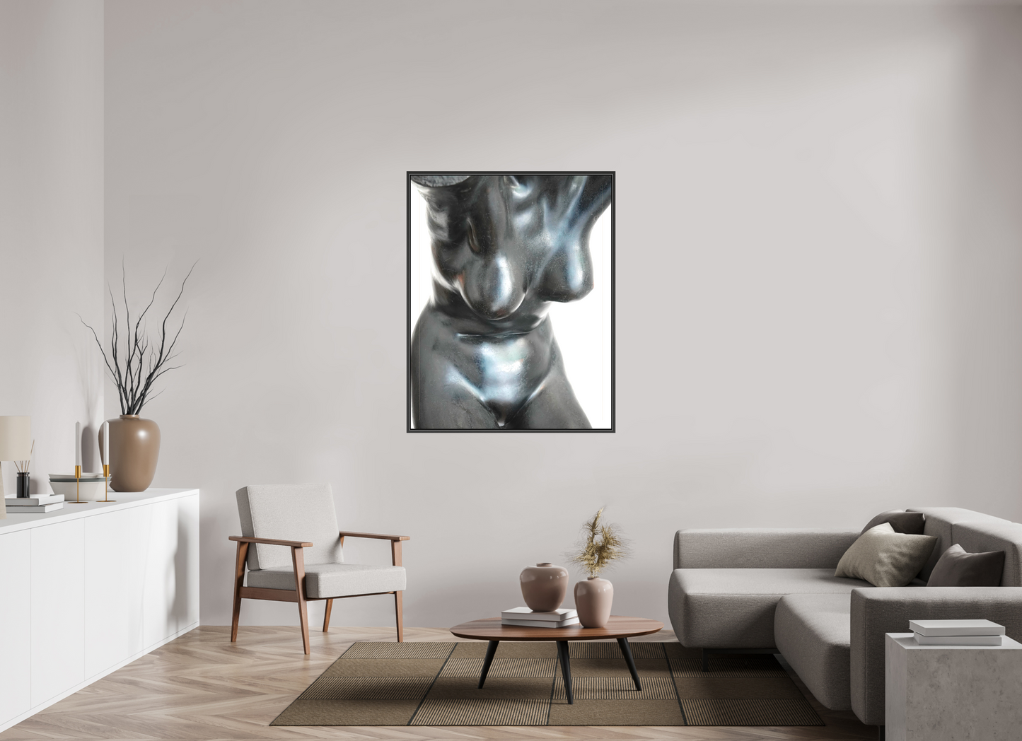 Frontal Woman's Torso