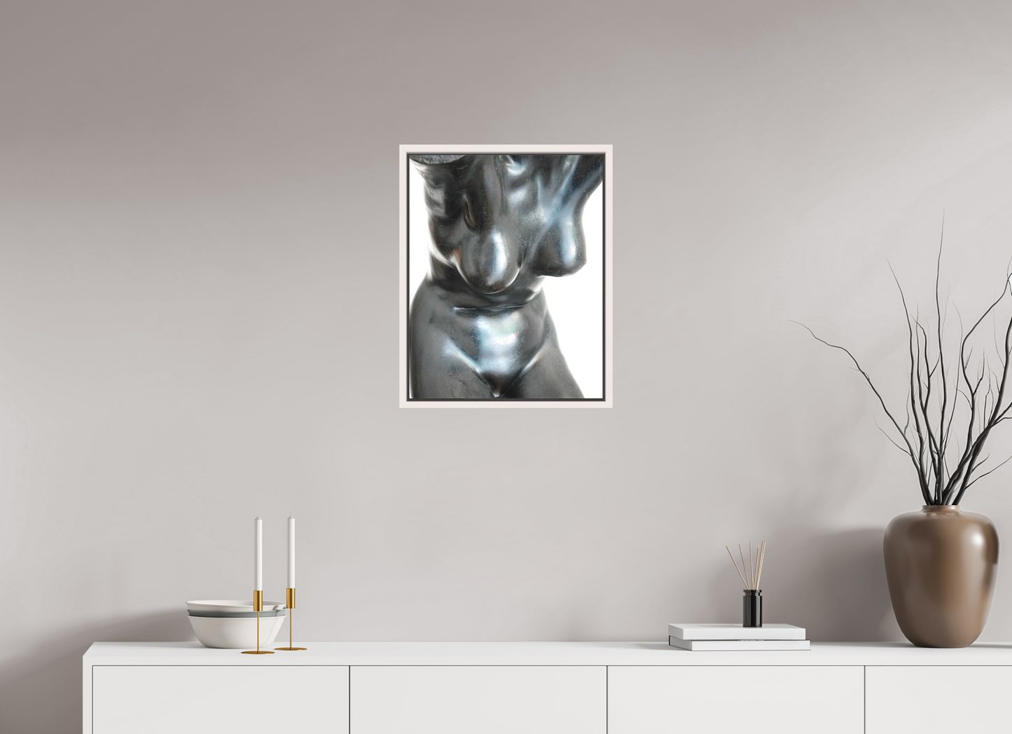 Frontal Woman's Torso