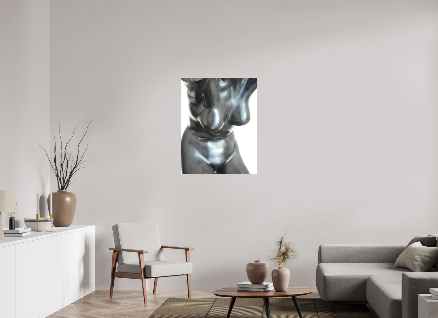 Frontal Woman's Torso