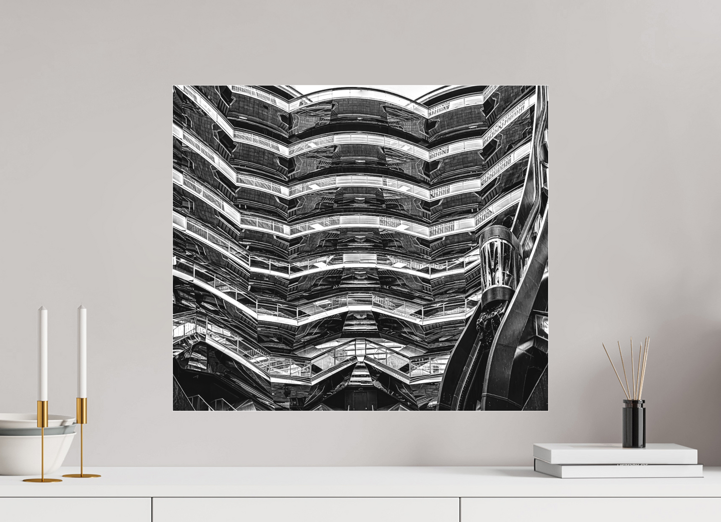 The Vessel (Black and White)