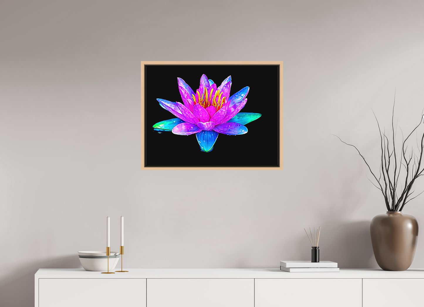 Fluorescent Flower