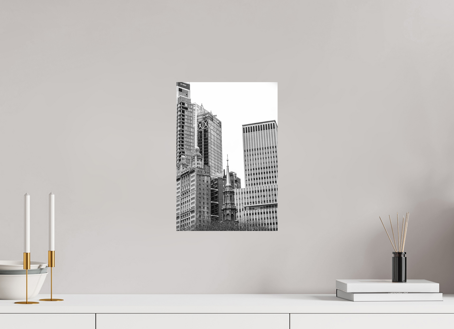 10 x 14.7″, Photo Print on Ilford Baryta Paper New York Architecture