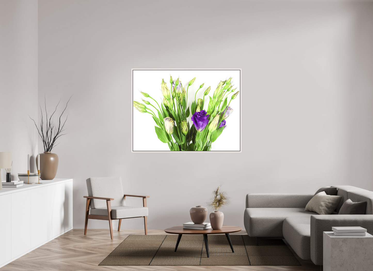 Purple Beauties (White Background)
