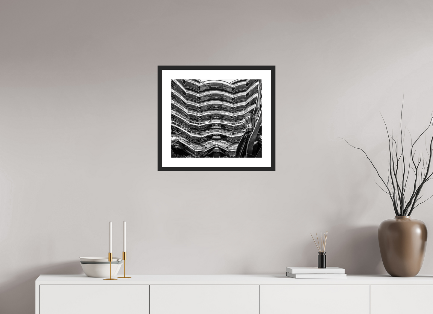 The Vessel (Black and White)