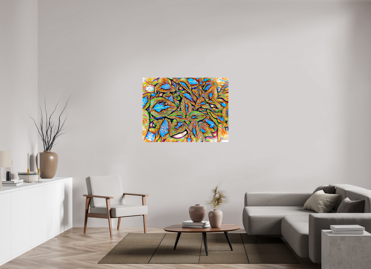 48 x 36″, Art Print Labyrinth
