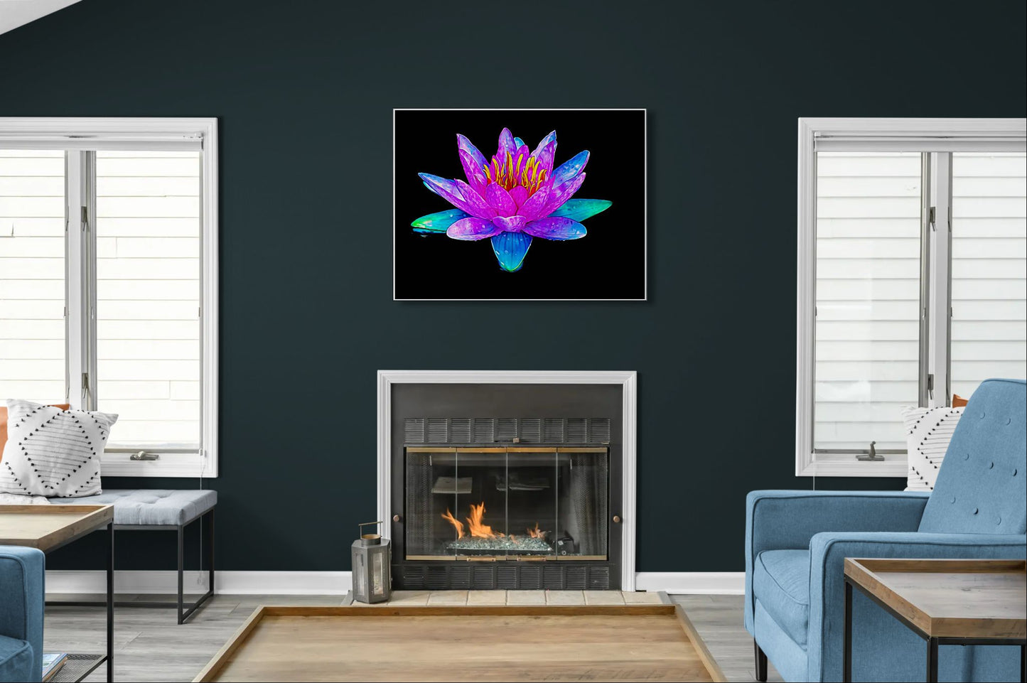 Fluorescent Flower