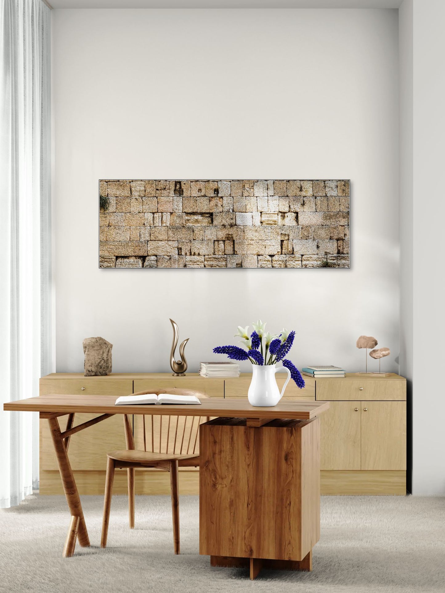 Panoramic Western Wall (Detail)