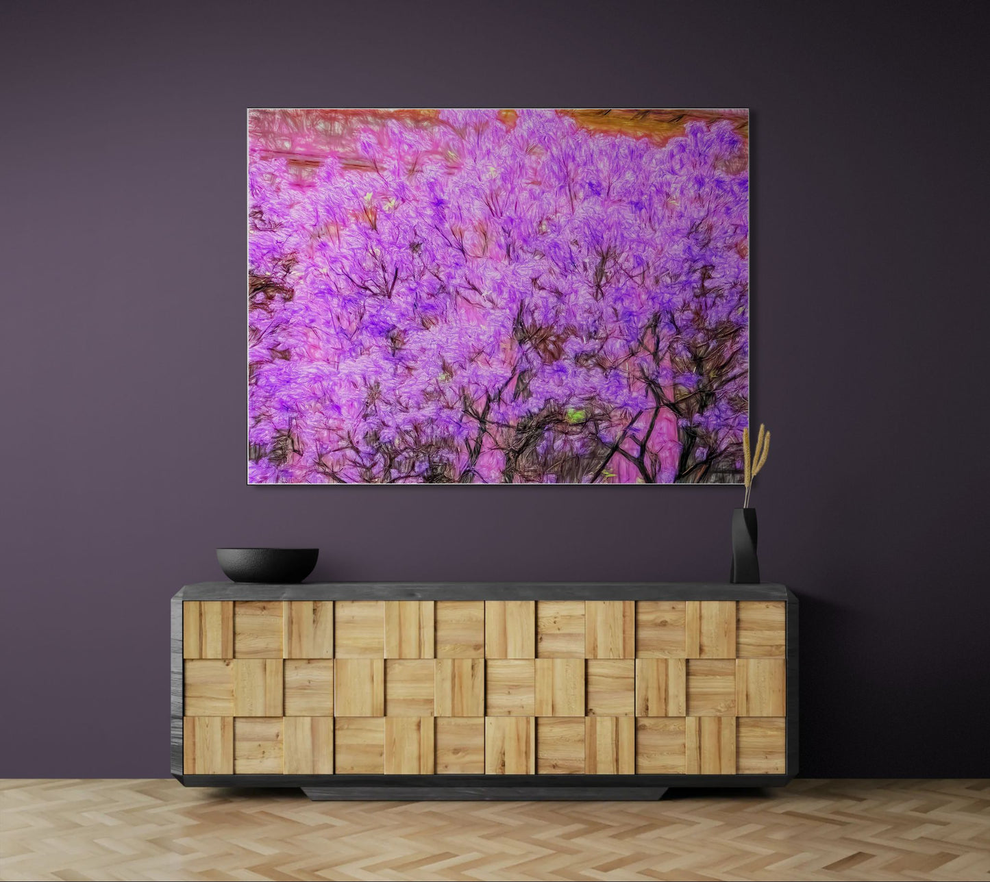Panoramic Jacaranda Obsession