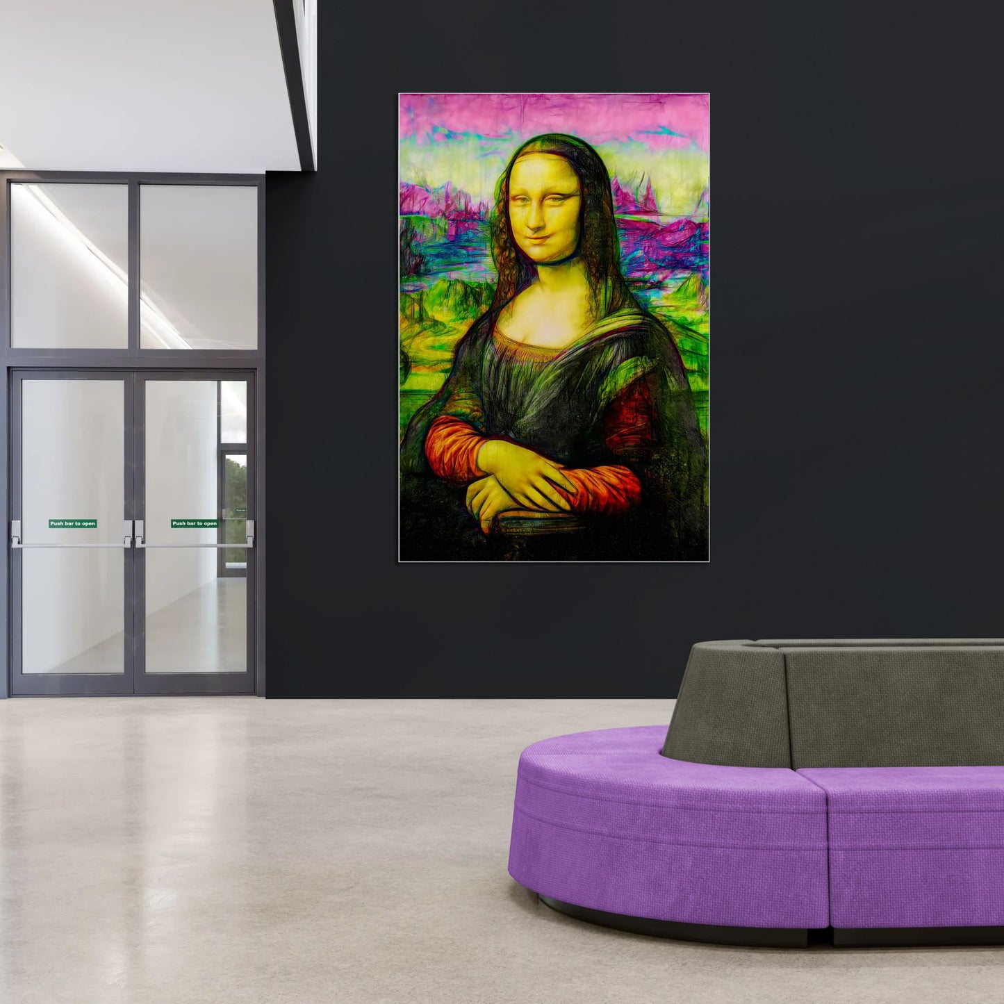 Panoramic Lady Monalisa