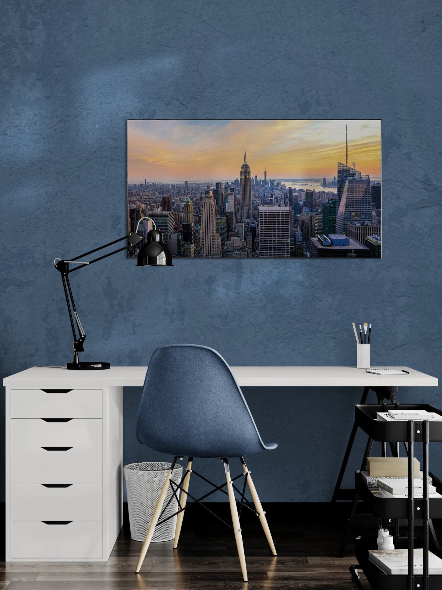 Sunset in New York City