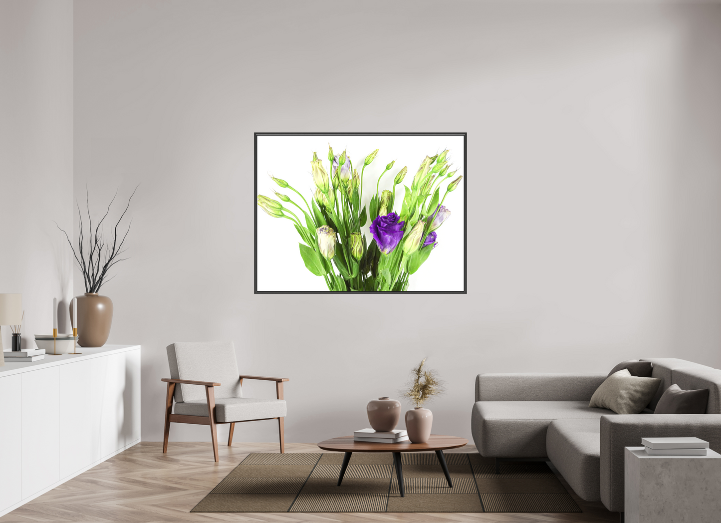 Purple Beauties (White Background)