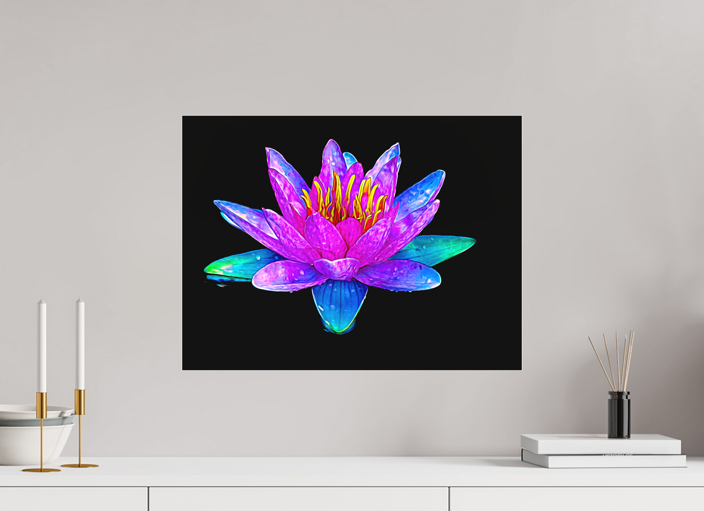 Fluorescent Flower