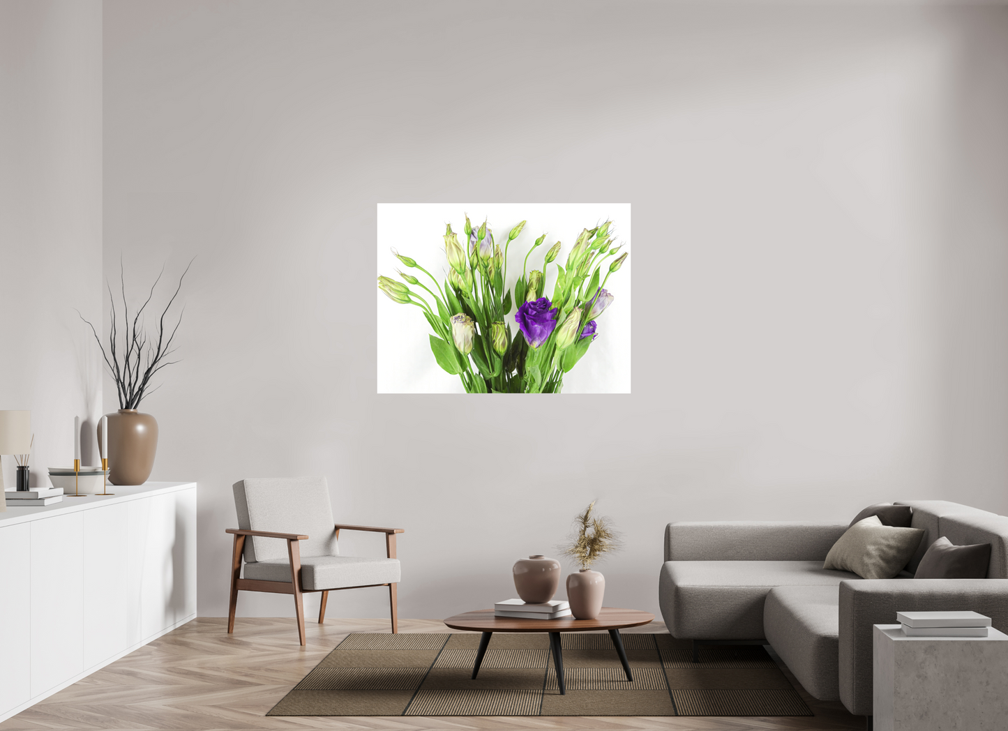 Purple Beauties (White Background)