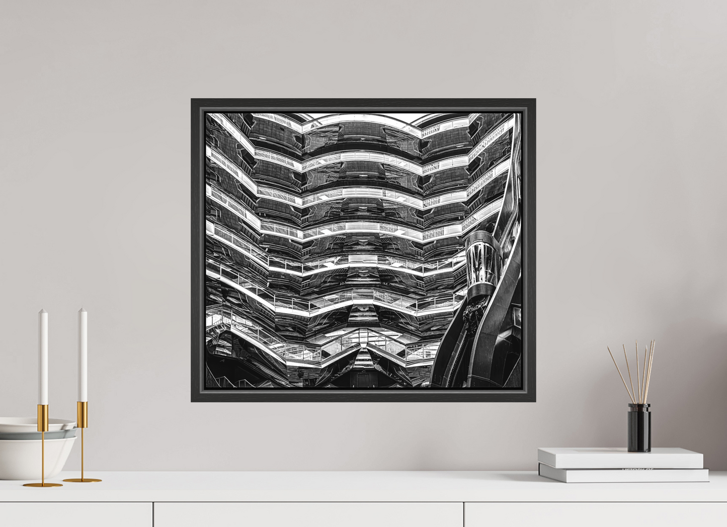 The Vessel (Black and White)