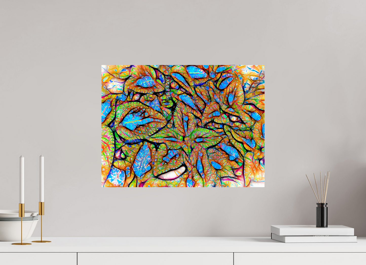 20 x 15″, Art Print Labyrinth