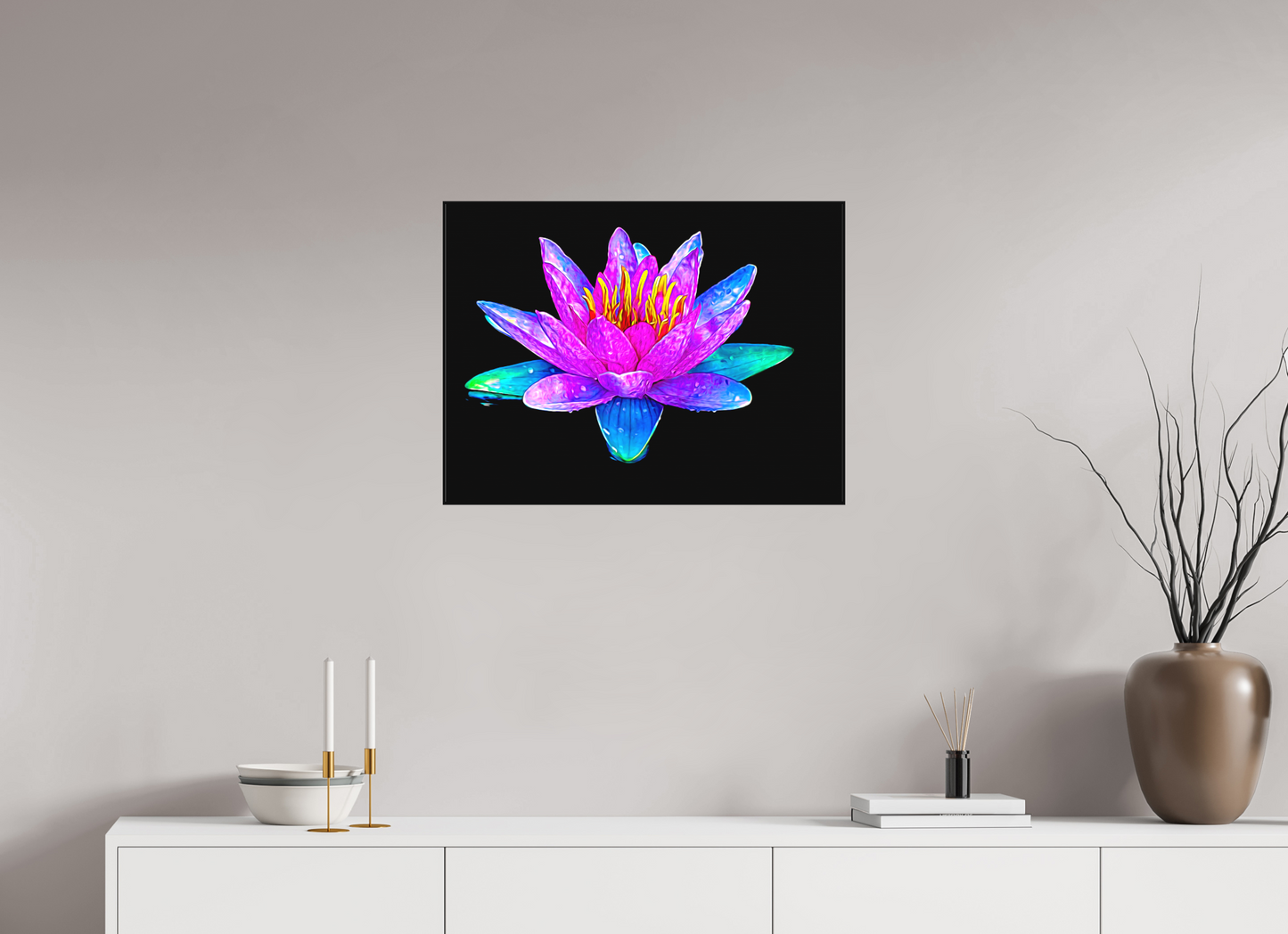 Fluorescent Flower