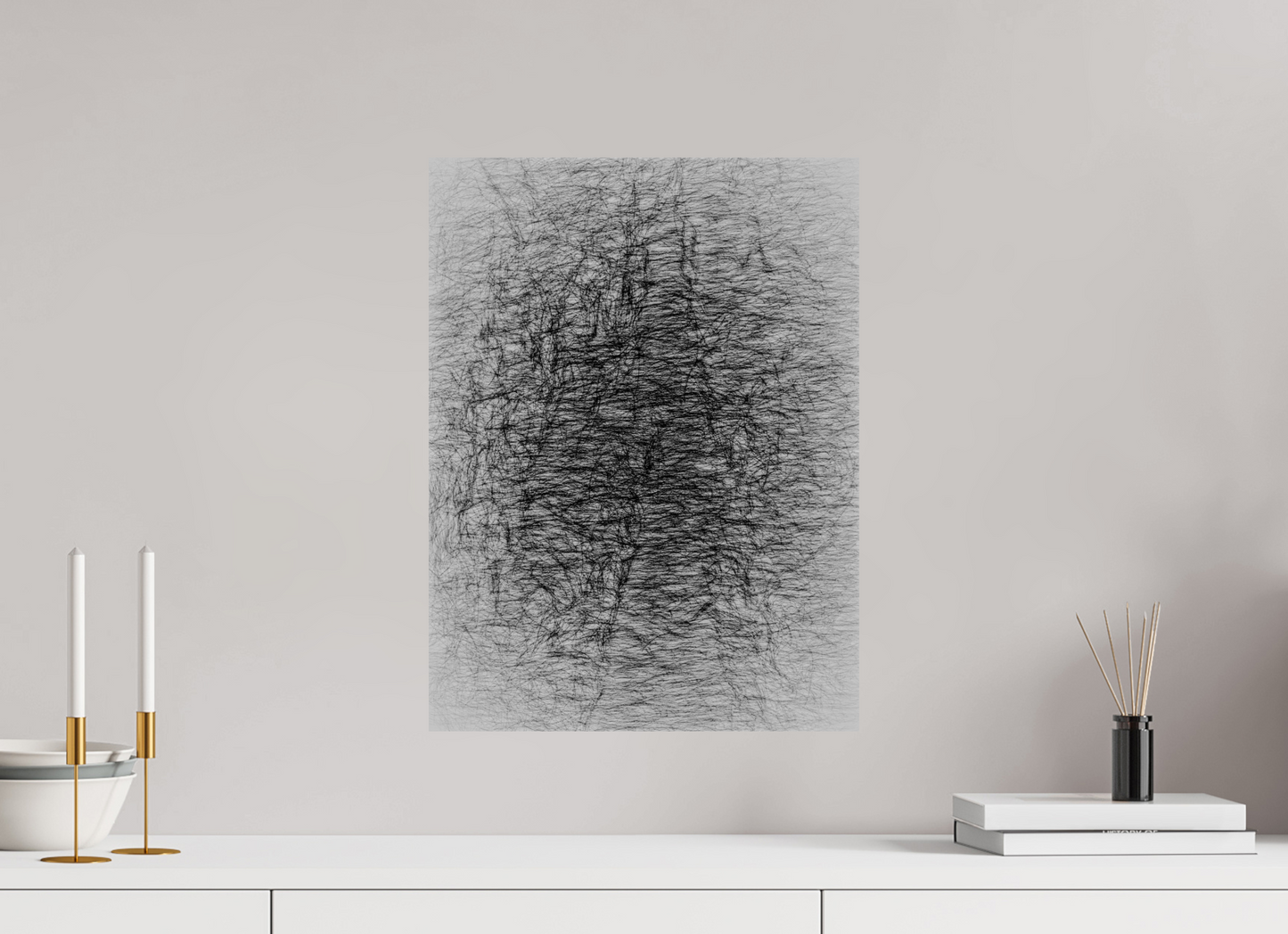 15 x 20″, Photo Print On Ilford B&W Paper Brainstorming