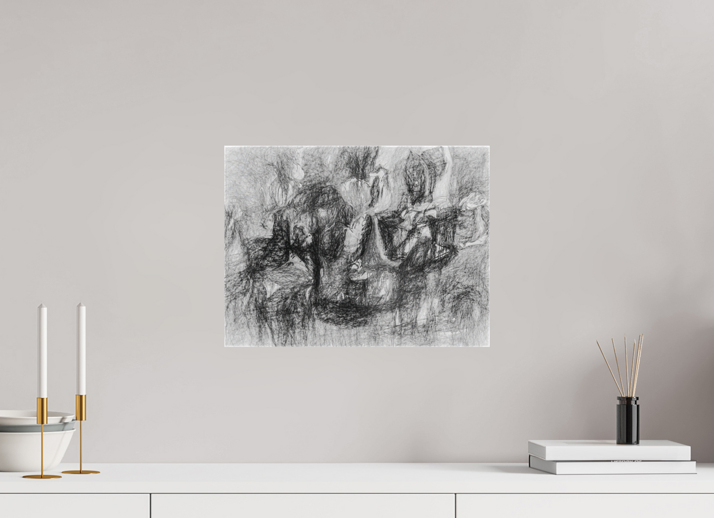 16 x 12″, On Woven Canvas Twilight Zone