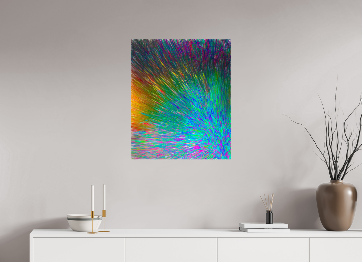 24 x 29.1″, Print on Fineart Paper Color Quest