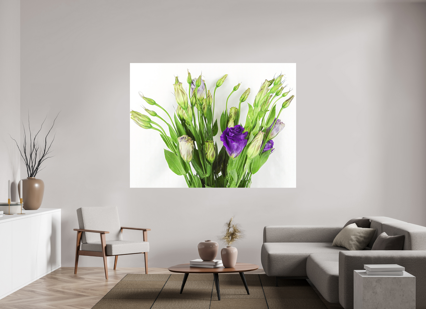 Purple Beauties (White Background)