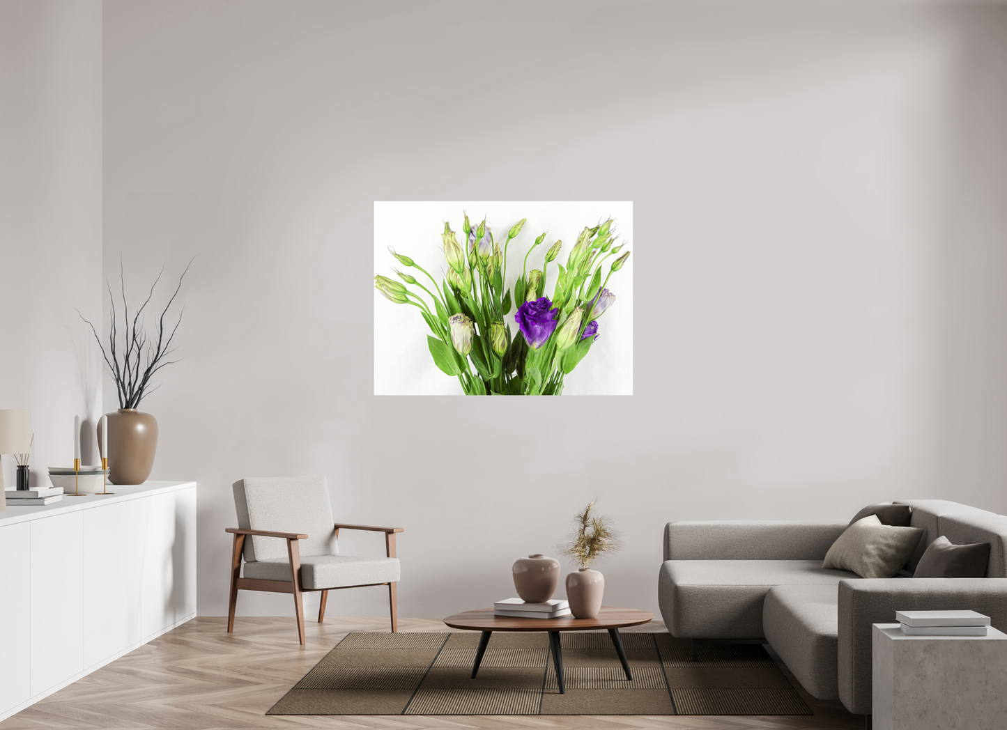 Purple Beauties (White Background)