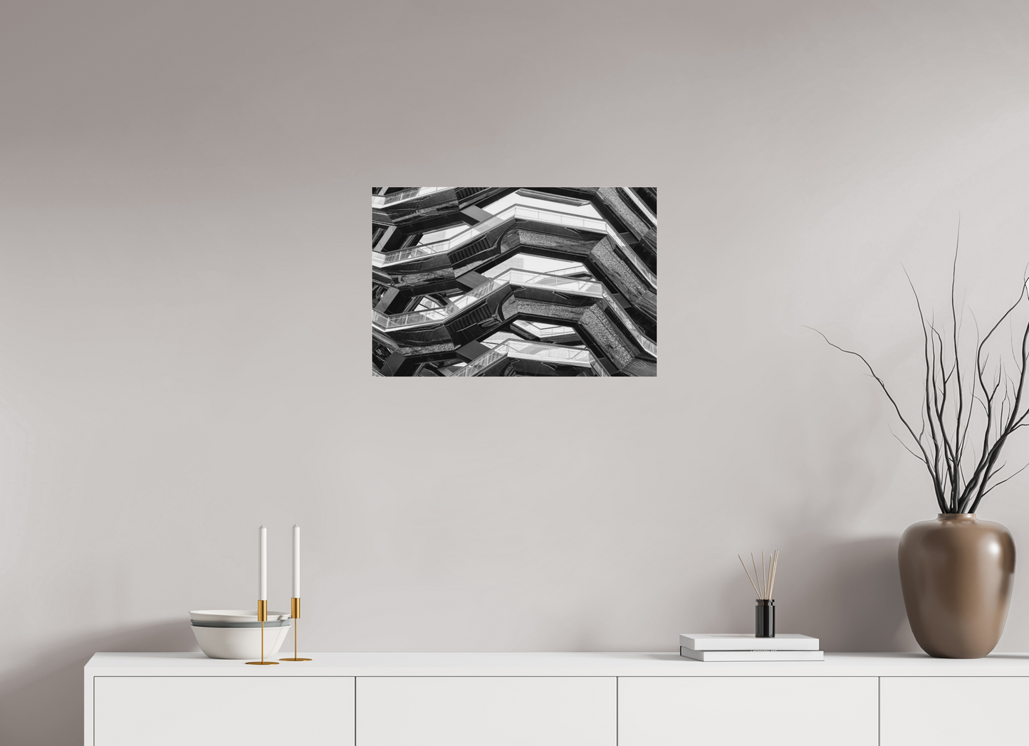 Vessel Detail (Black and White)